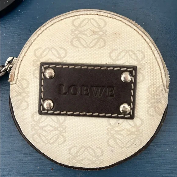 Loewe look Cream and Brown Mini Bag - Picture 2 of 10
